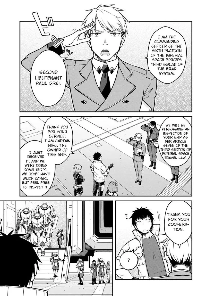 Mezametara Saikyou Soubi to Uchuusen-mochi Datta no de, Ikkodate Mezashite Youhei Toshite Jiyuu ni Ikitai Chapter 49 page 3