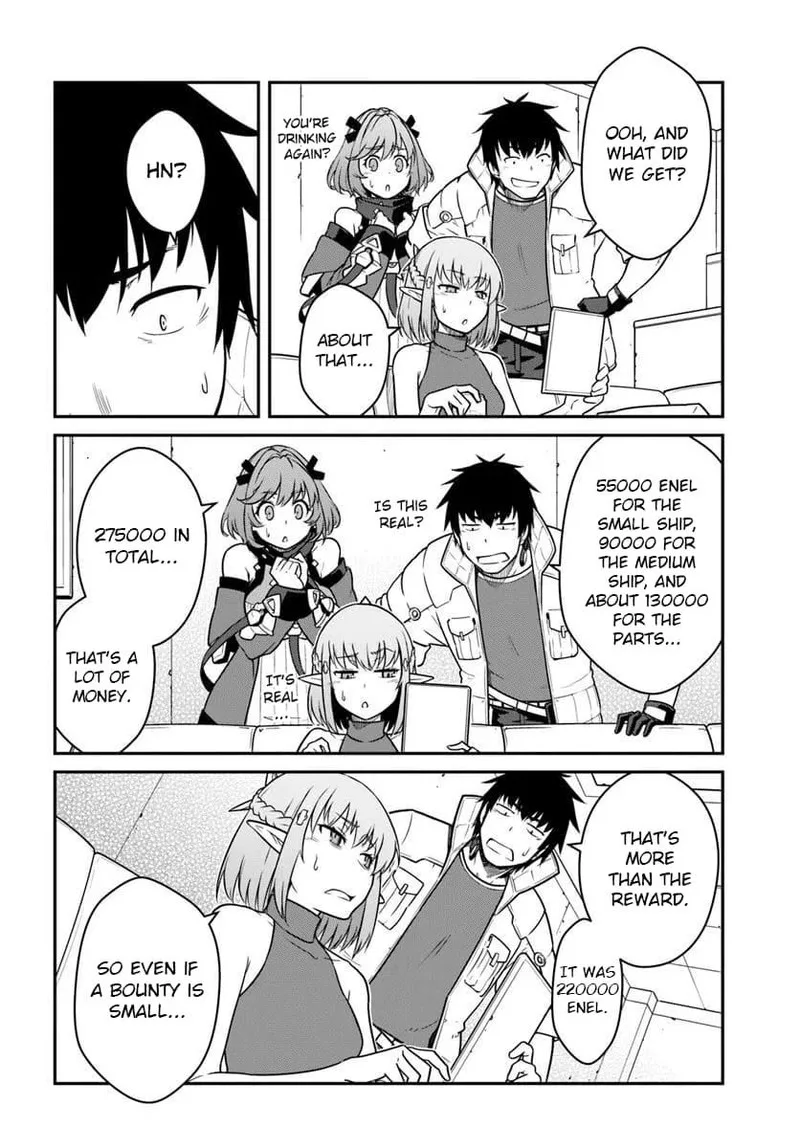 Mezametara Saikyou Soubi to Uchuusen-mochi Datta no de, Ikkodate Mezashite Youhei Toshite Jiyuu ni Ikitai Chapter 50.1 page 12
