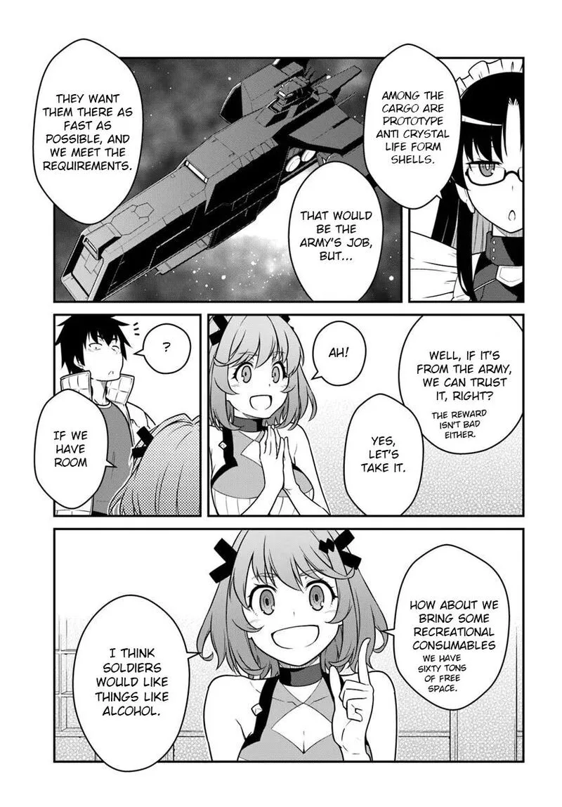 Mezametara Saikyou Soubi to Uchuusen-mochi Datta no de, Ikkodate Mezashite Youhei Toshite Jiyuu ni Ikitai Chapter 50.2 page 12