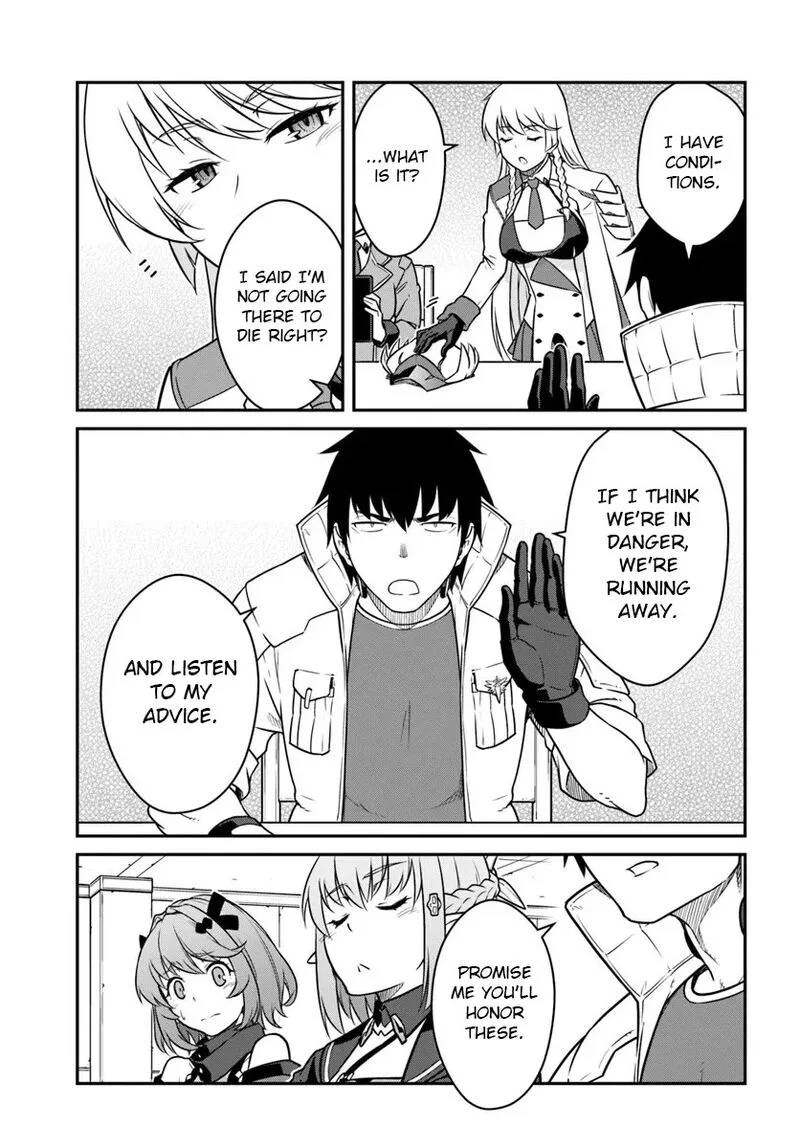 Mezametara Saikyou Soubi to Uchuusen-mochi Datta no de, Ikkodate Mezashite Youhei Toshite Jiyuu ni Ikitai Chapter 53.2 page 13