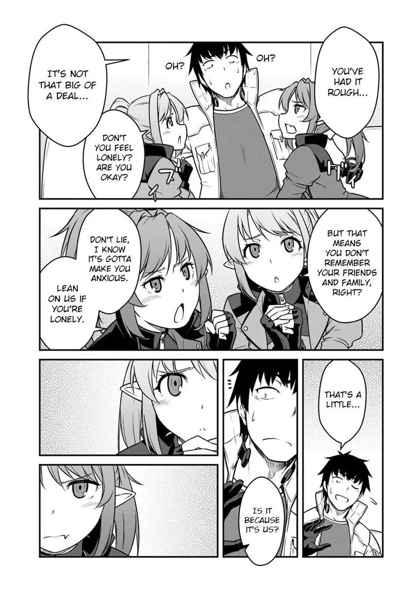 Mezametara Saikyou Soubi to Uchuusen-mochi Datta no de, Ikkodate Mezashite Youhei Toshite Jiyuu ni Ikitai Chapter 54.1 page 9
