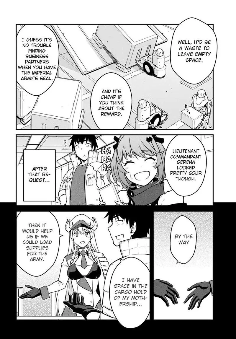 Mezametara Saikyou Soubi to Uchuusen-mochi Datta no de, Ikkodate Mezashite Youhei Toshite Jiyuu ni Ikitai Chapter 54.2 page 12