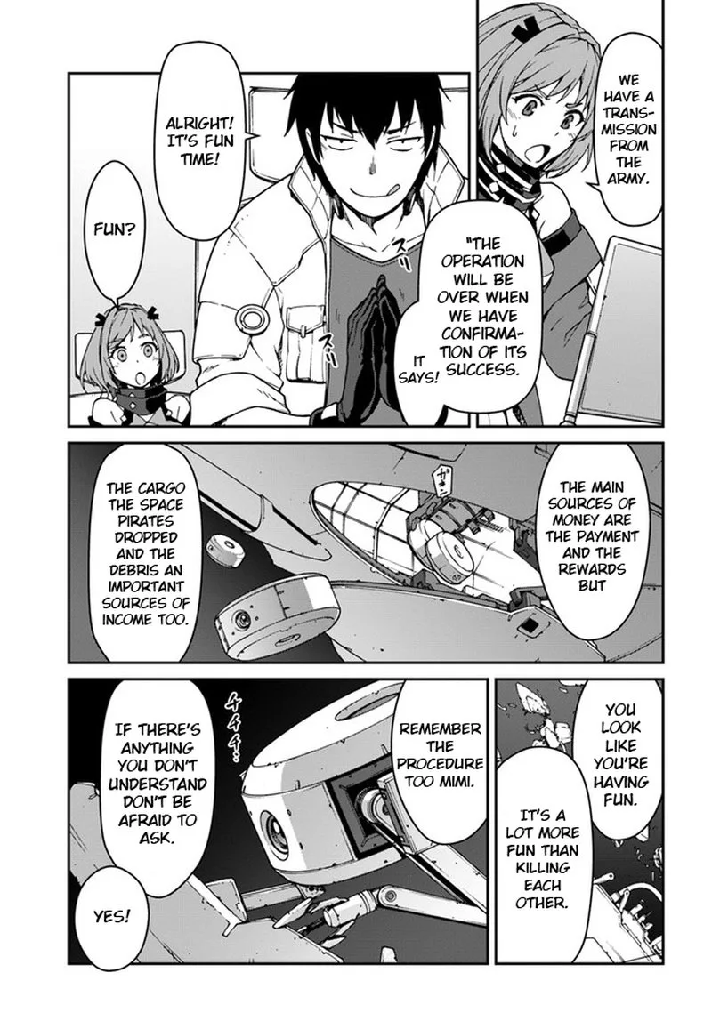 Mezametara Saikyou Soubi to Uchuusen-mochi Datta no de, Ikkodate Mezashite Youhei Toshite Jiyuu ni Ikitai Chapter 7.1 page 7