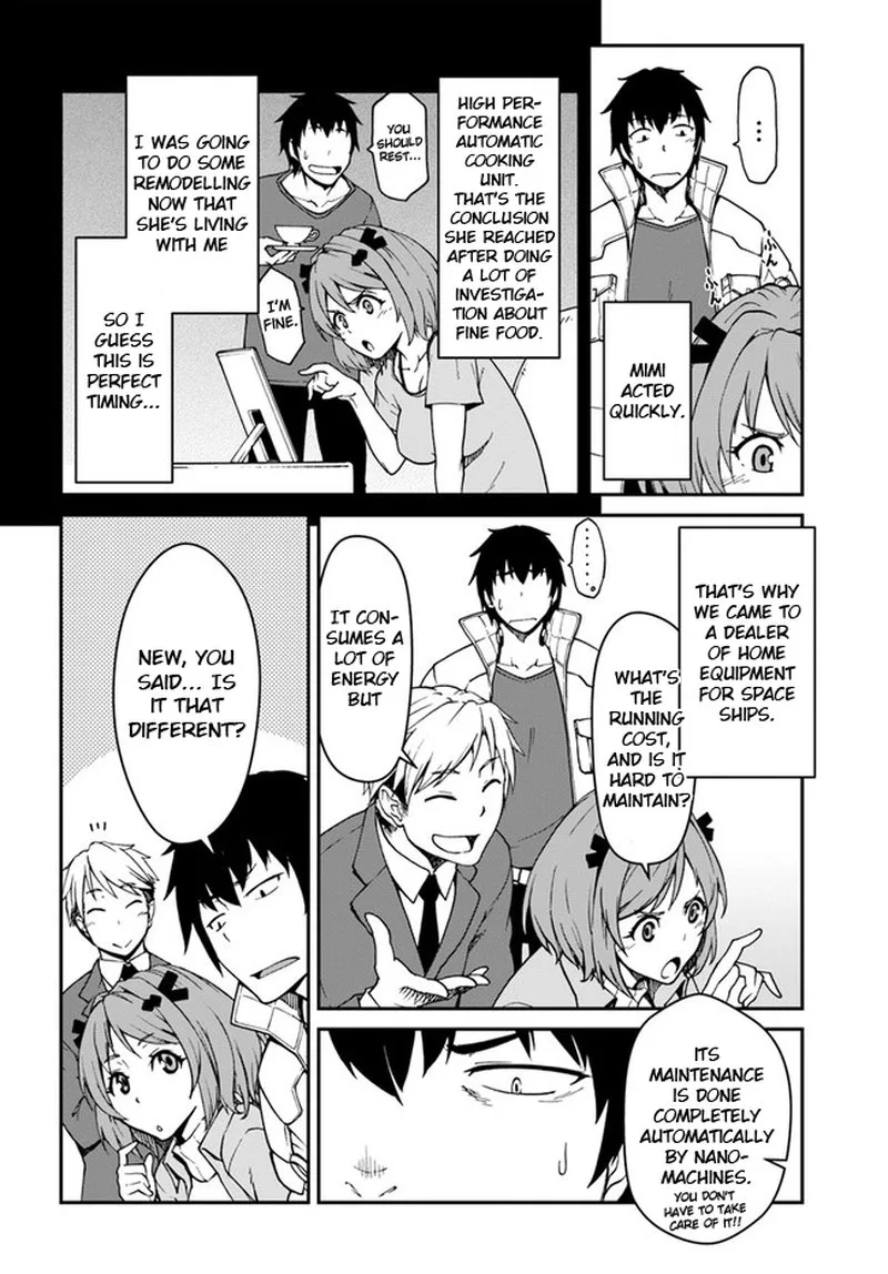 Mezametara Saikyou Soubi to Uchuusen-mochi Datta no de, Ikkodate Mezashite Youhei Toshite Jiyuu ni Ikitai Chapter 7.2 page 2