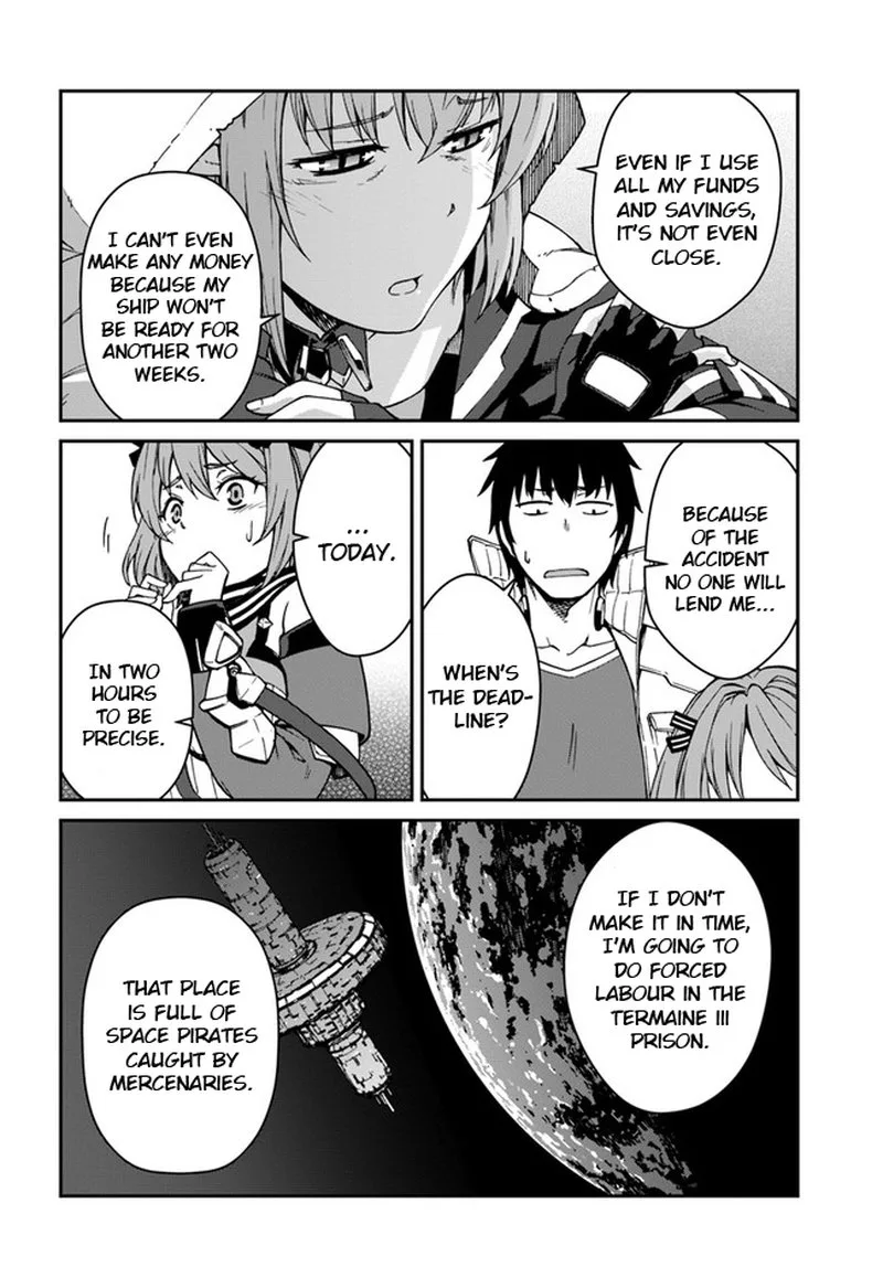 Mezametara Saikyou Soubi to Uchuusen-mochi Datta no de, Ikkodate Mezashite Youhei Toshite Jiyuu ni Ikitai Chapter 8.1 page 4