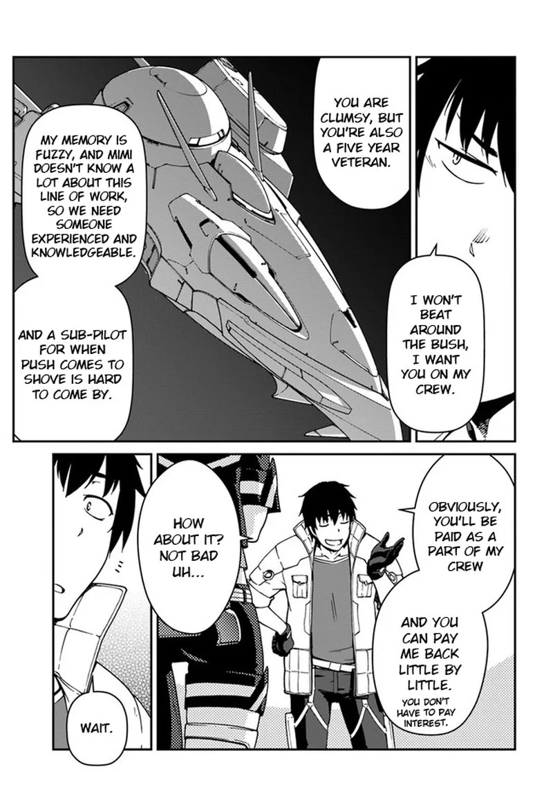 Mezametara Saikyou Soubi to Uchuusen-mochi Datta no de, Ikkodate Mezashite Youhei Toshite Jiyuu ni Ikitai Chapter 8.1 page 11