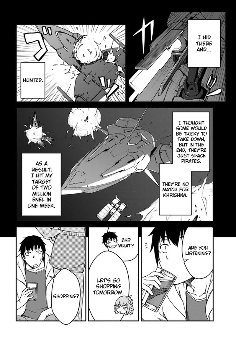 Mezametara Saikyou Soubi to Uchuusen-mochi Datta no de, Ikkodate Mezashite Youhei Toshite Jiyuu ni Ikitai Chapter 9.1 page 4