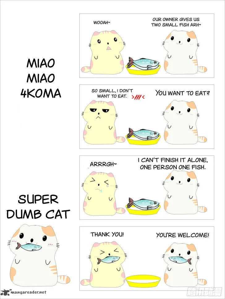 Miao miao 4koma Chapter 1 page 1