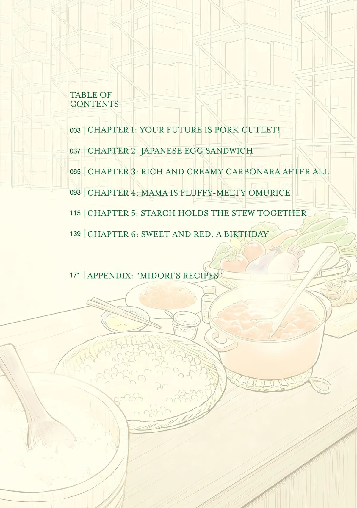 Midori's Kitchen Chapter 1 page 4