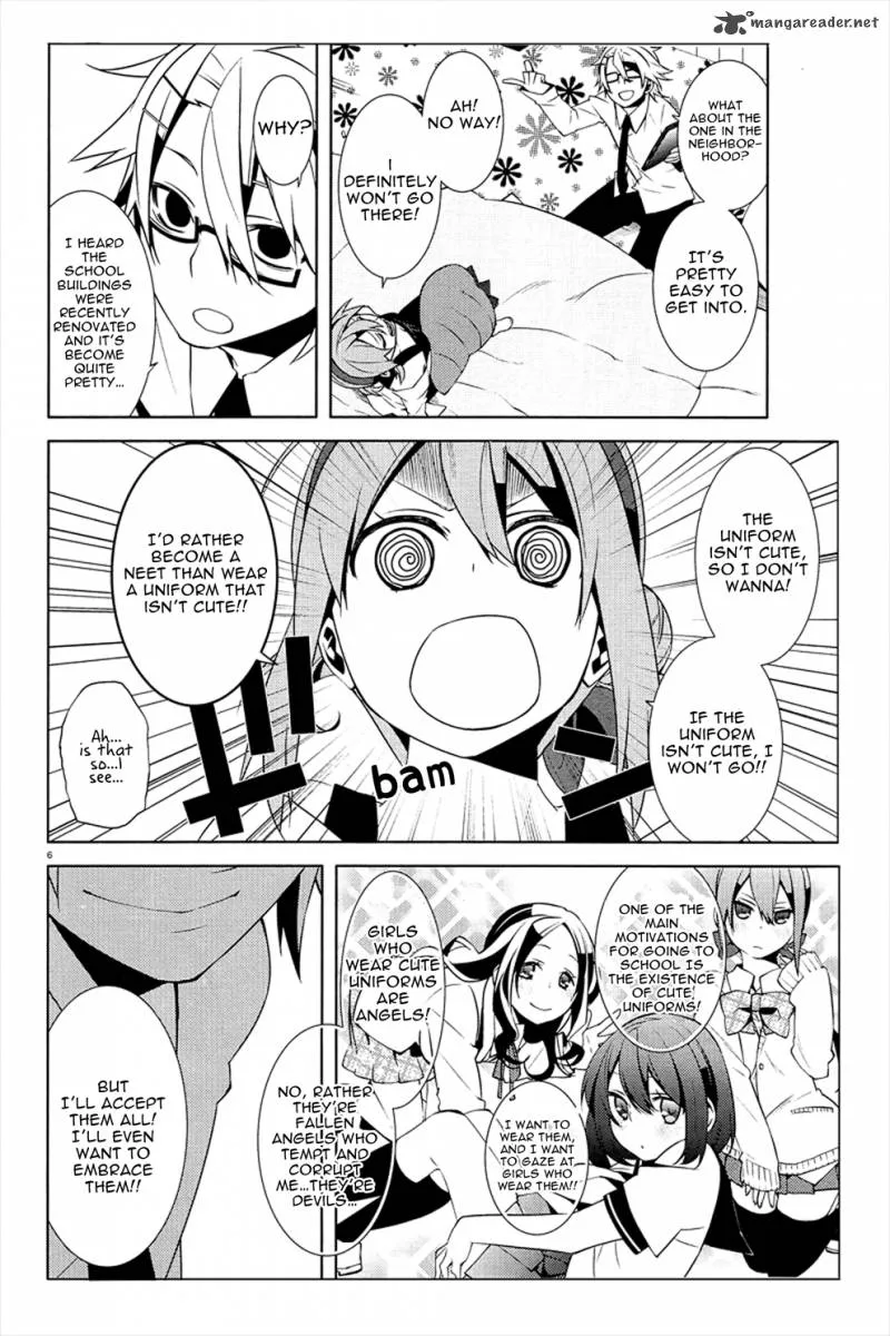 Mikagura Gakuen Kumikyoku Chapter 1 page 9