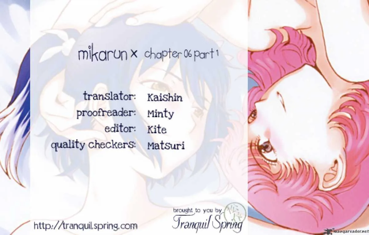 Mikarun X Chapter 6 page 1