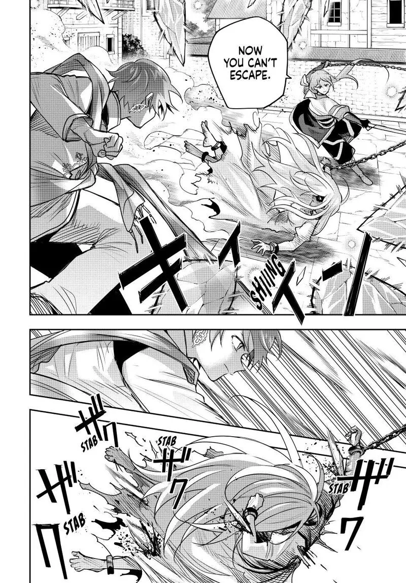 Mikata ga Yowasugite Hojo Mahou ni Tesshiteita Kyuutei Mahoushi, Tsuihou Sarete Saikyou wo Mezashimasu Chapter 215 page 4