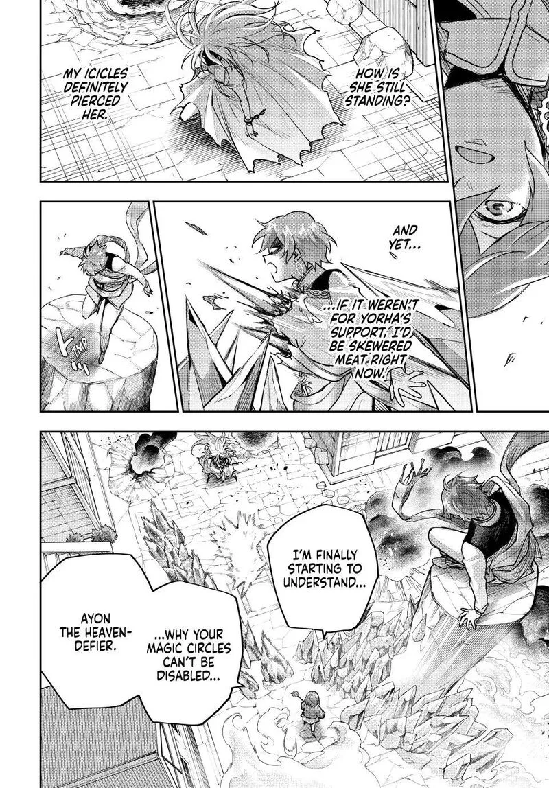 Mikata ga Yowasugite Hojo Mahou ni Tesshiteita Kyuutei Mahoushi, Tsuihou Sarete Saikyou wo Mezashimasu Chapter 215 page 10