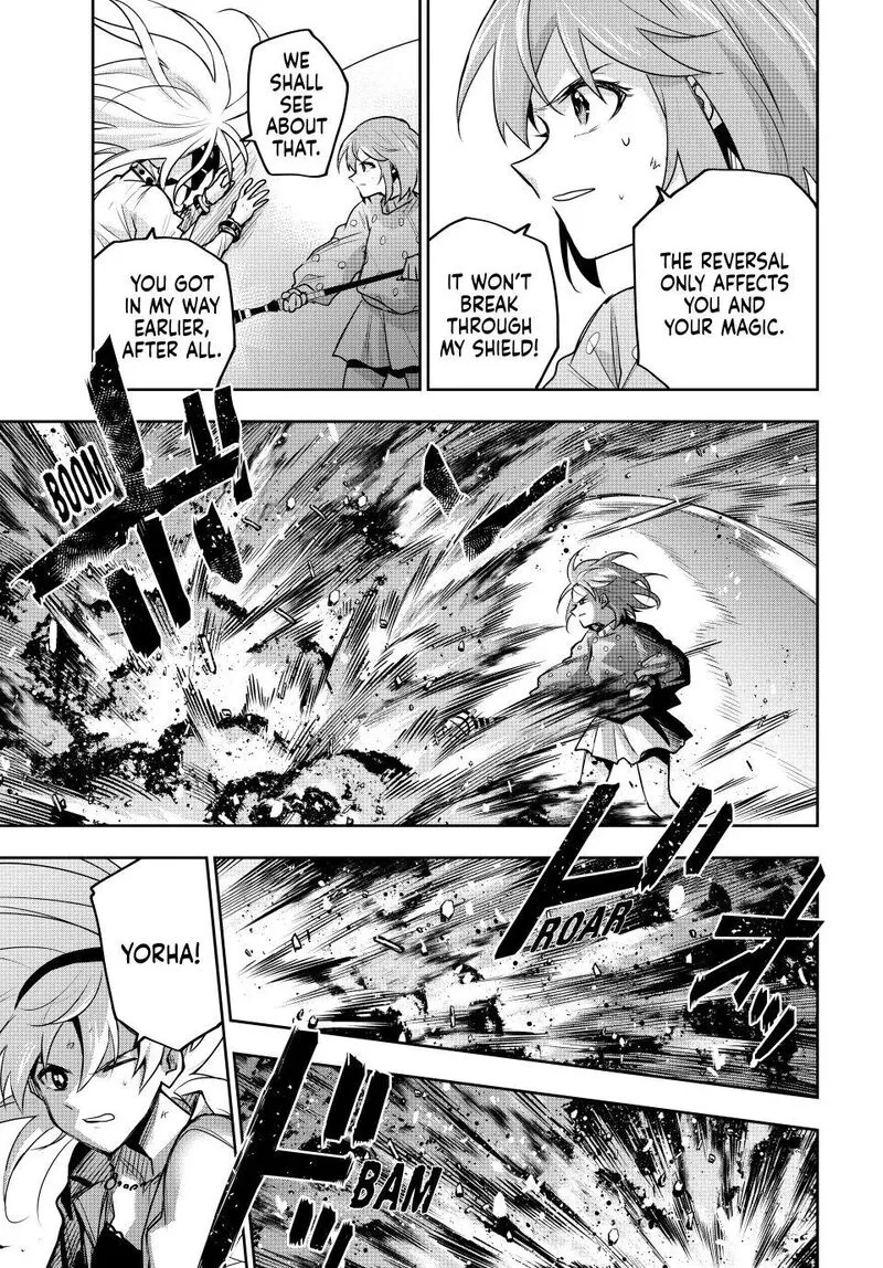 Mikata ga Yowasugite Hojo Mahou ni Tesshiteita Kyuutei Mahoushi, Tsuihou Sarete Saikyou wo Mezashimasu Chapter 215 page 13