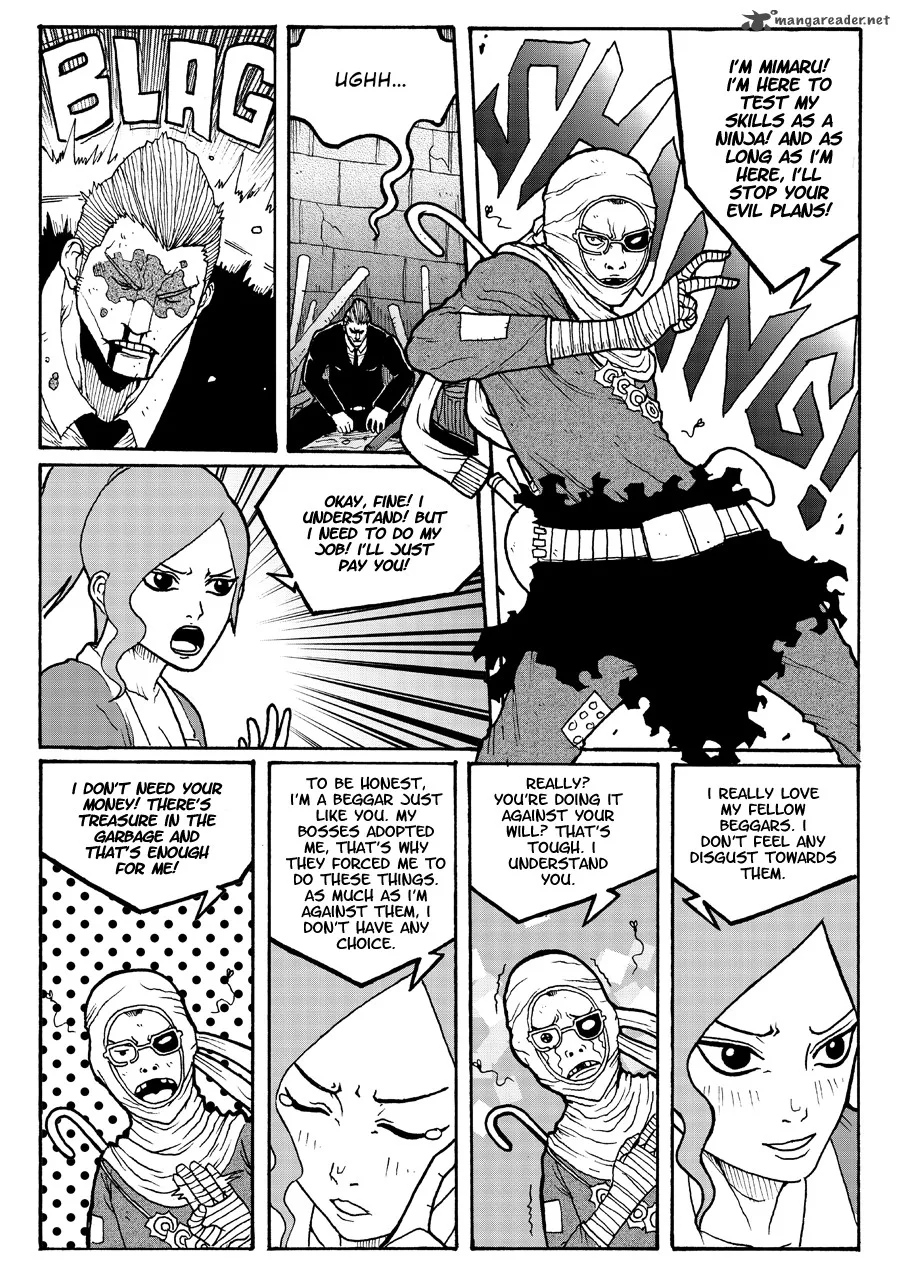Mimaru: The Dirty Ninja Chapter 1 page 14