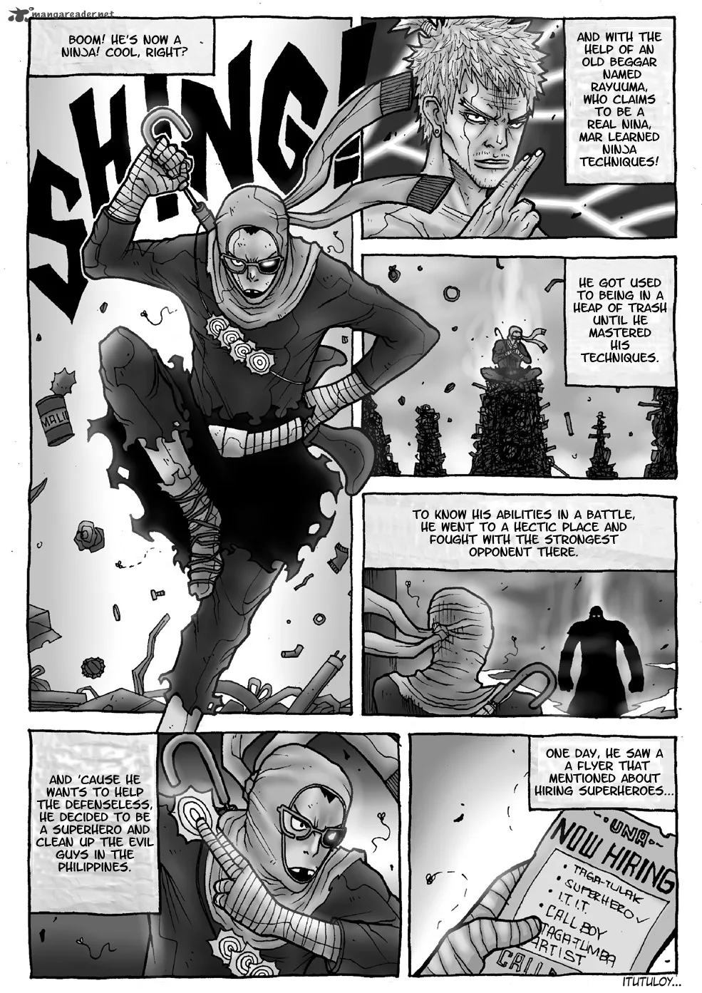 Mimaru: The Dirty Ninja Chapter 1 page 3