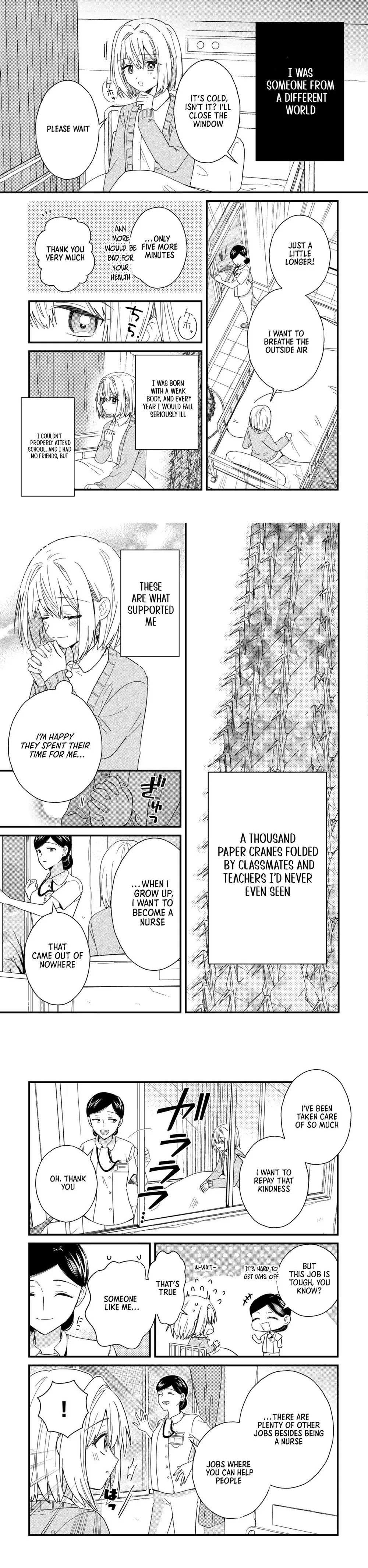 Mimosa's Diary — An Origami Artisan's Journey in Another World Chapter 1 page 3