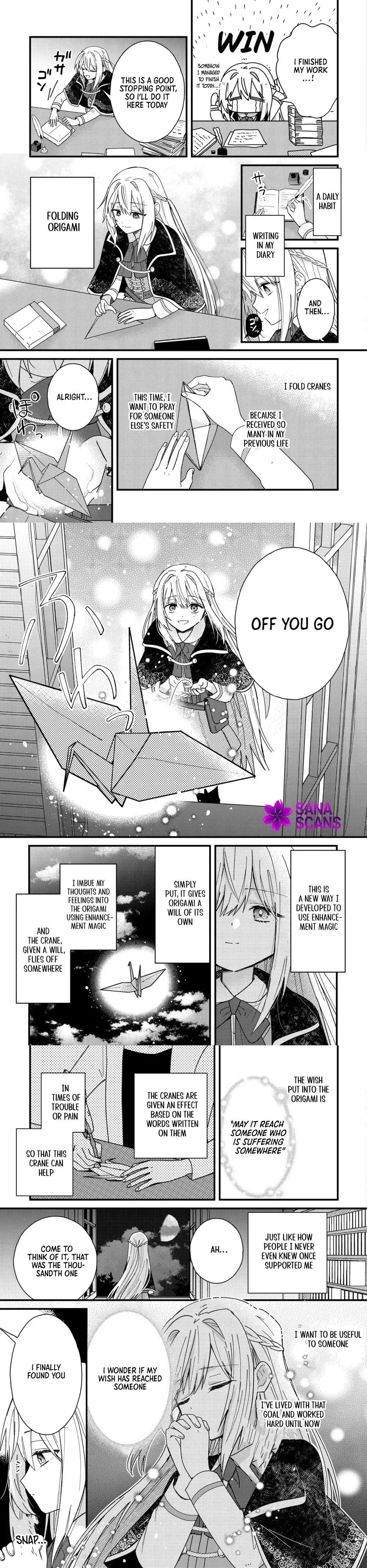 Mimosa's Diary — An Origami Artisan's Journey in Another World Chapter 1 page 9