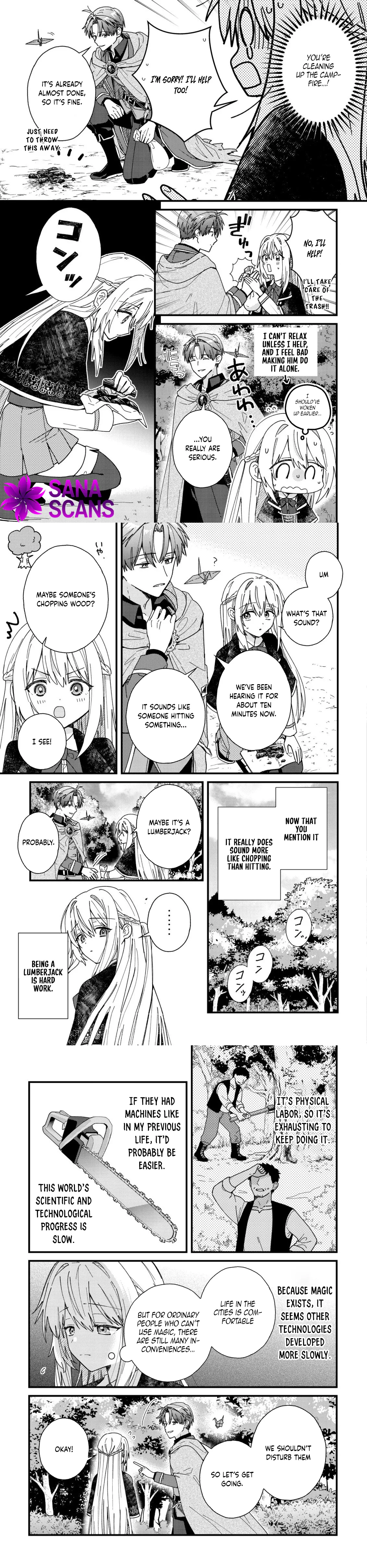 Mimosa's Diary — An Origami Artisan's Journey in Another World Chapter 4 page 7