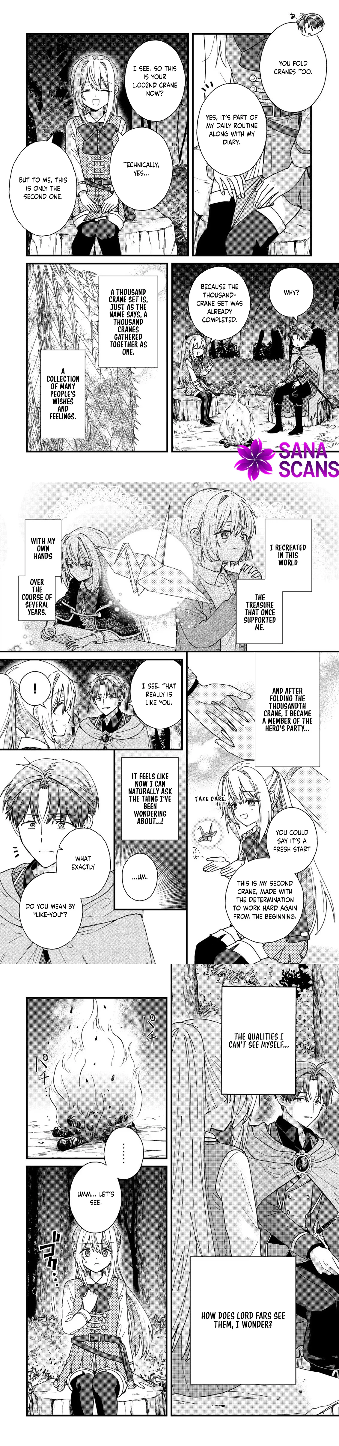 Mimosa's Diary — An Origami Artisan's Journey in Another World Chapter 4 page 5