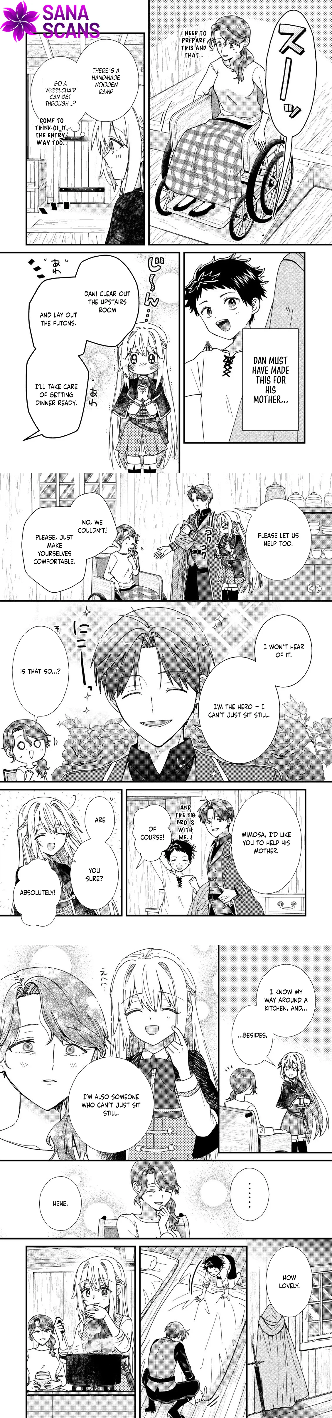 Mimosa's Diary — An Origami Artisan's Journey in Another World Chapter 6 page 2