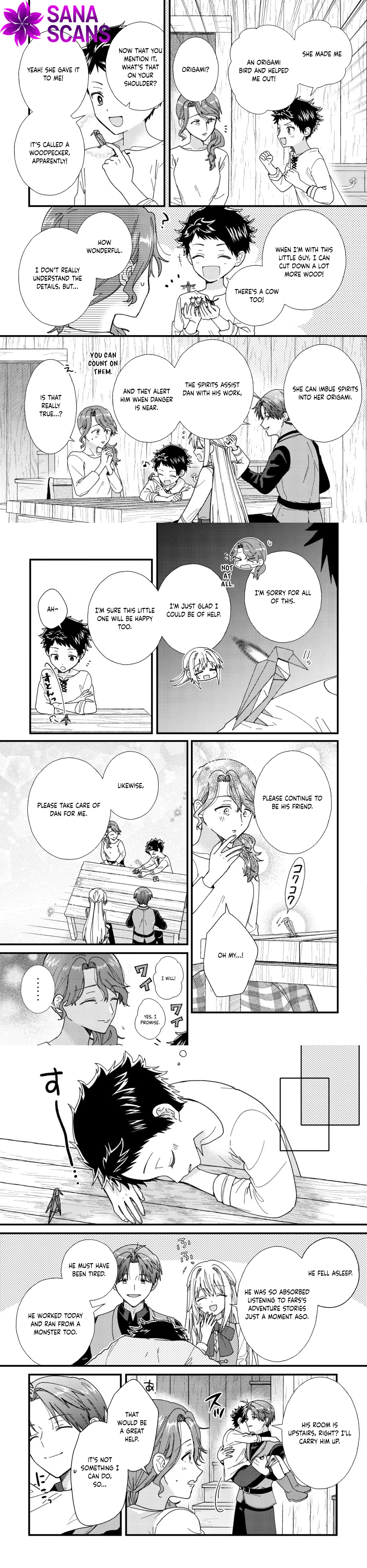 Mimosa's Diary — An Origami Artisan's Journey in Another World Chapter 6 page 4