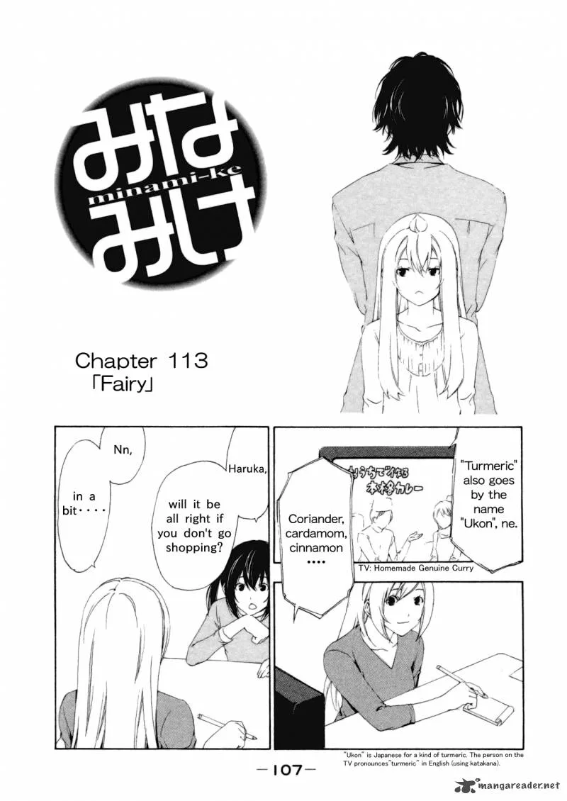 Minami-ke Chapter 113 page 2