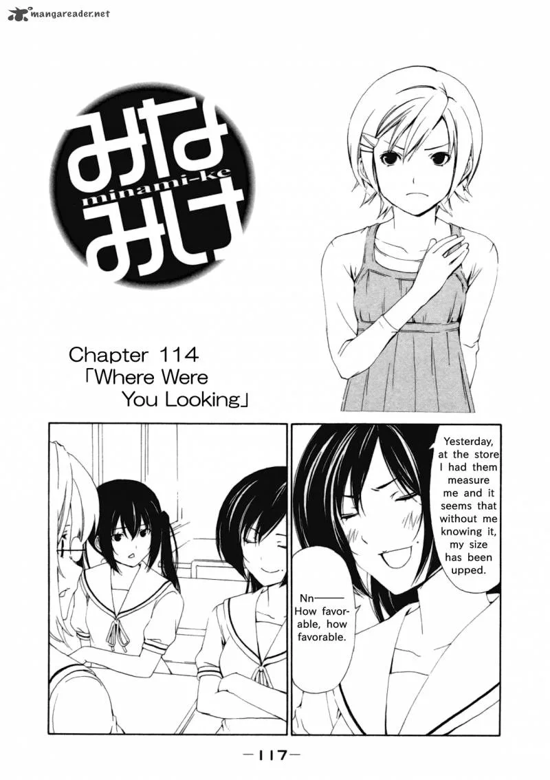 Minami-ke Chapter 114 page 2