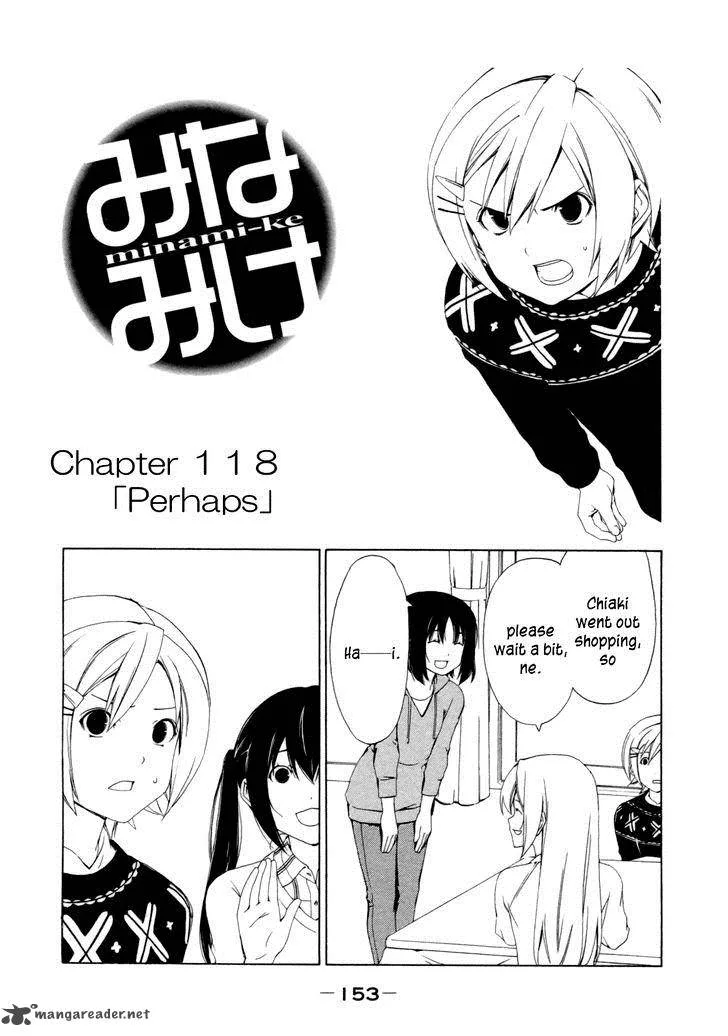 Minami-ke Chapter 118 page 3