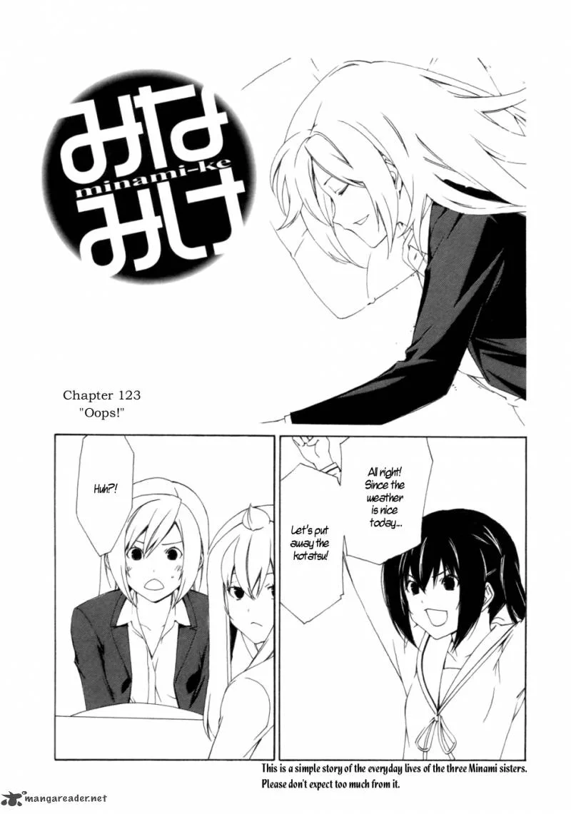Minami-ke Chapter 123 page 14
