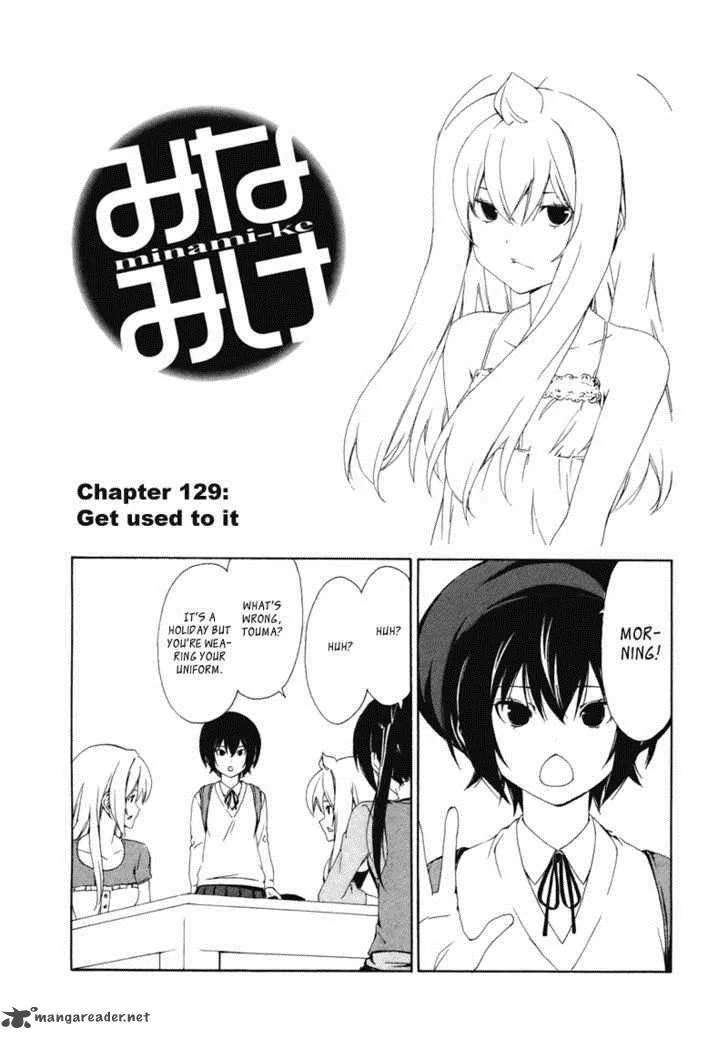 Minami-ke Chapter 129 page 1