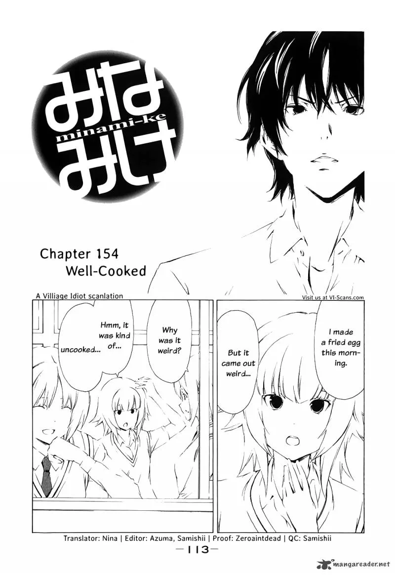 Minami-ke Chapter 154 page 1