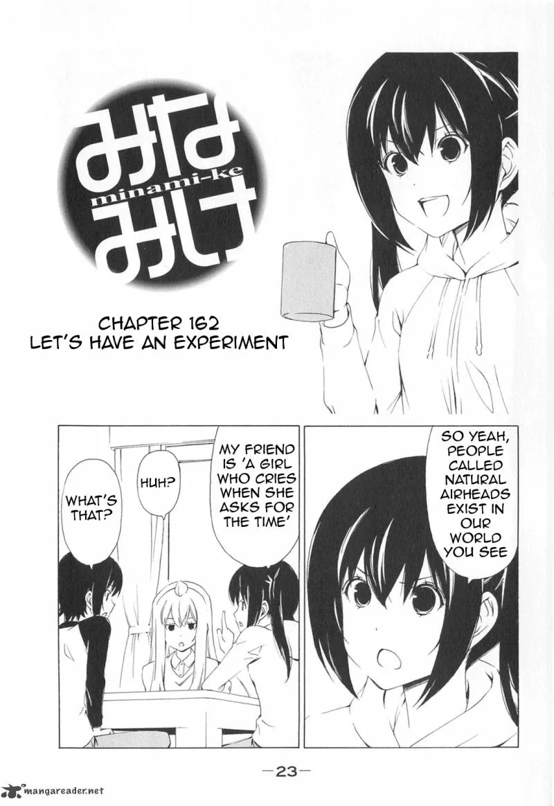 Minami-ke Chapter 162 page 1