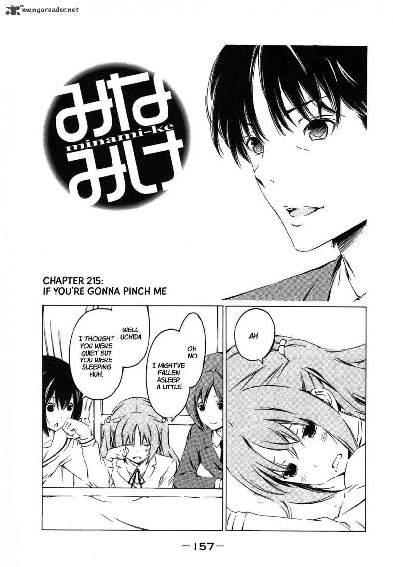 Minami-ke Chapter 215 page 1