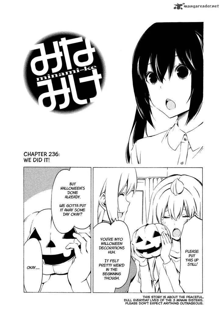 Minami-ke Chapter 236 page 8