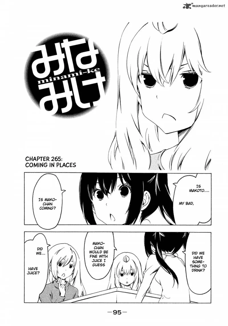Minami-ke Chapter 265 page 1