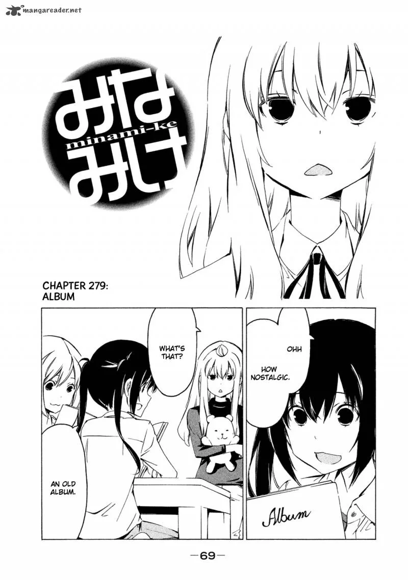Minami-ke Chapter 279 page 1