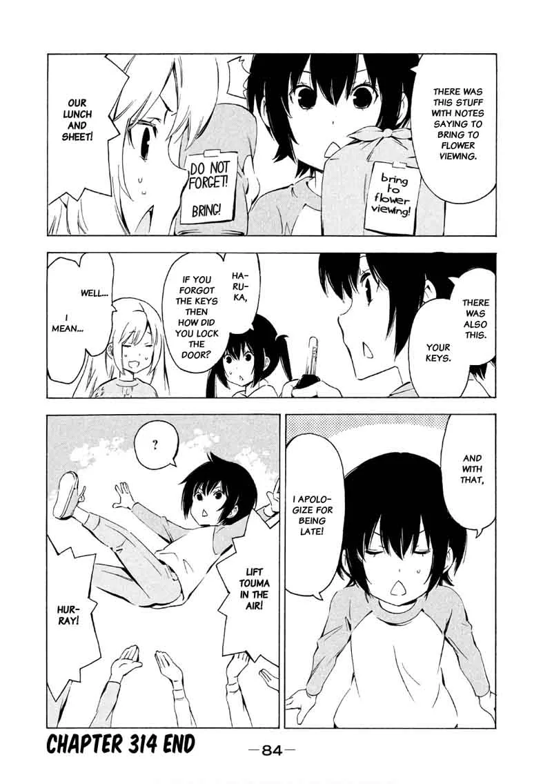 Minami-ke Chapter 314 page 8