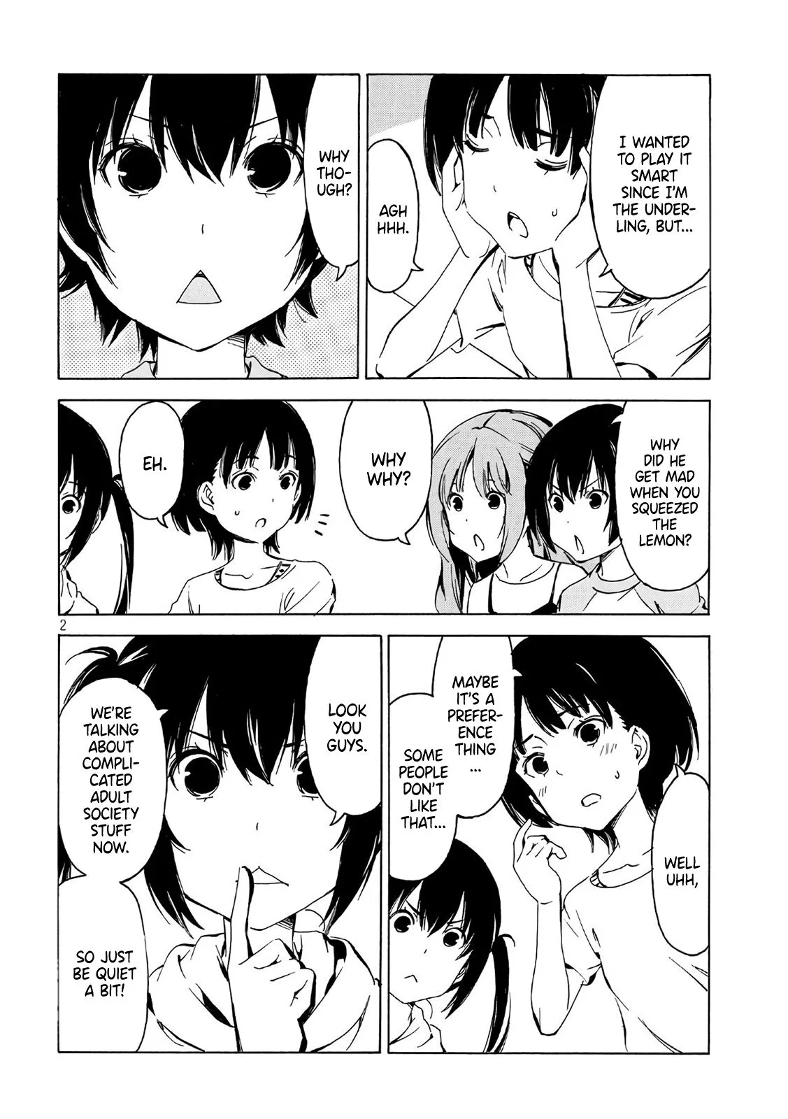 Minami-ke Chapter 348 page 2