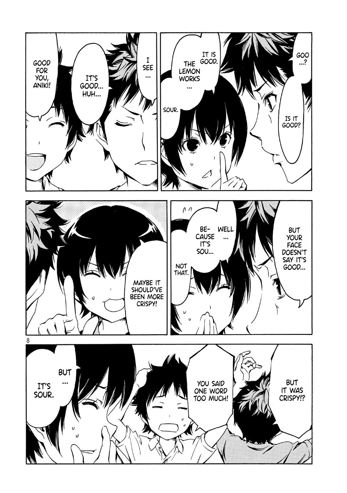 Minami-ke Chapter 348 page 8