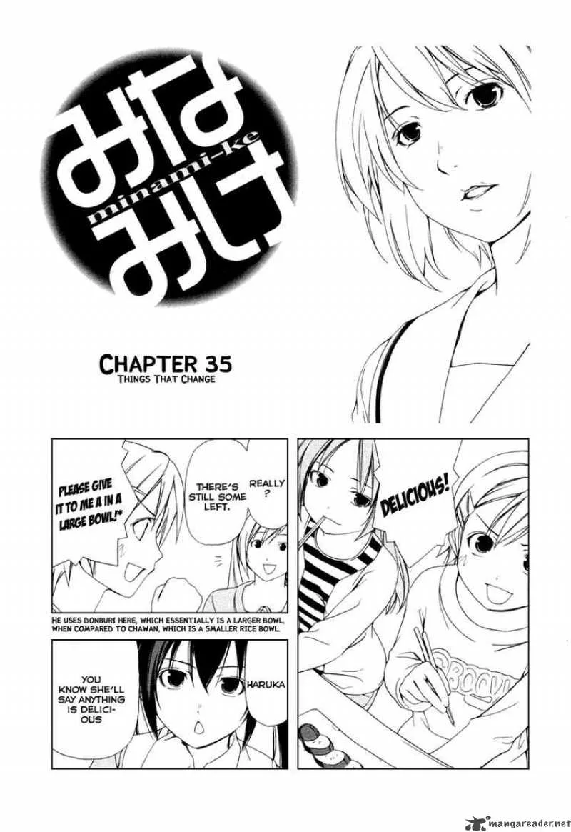 Minami-ke Chapter 35 page 1