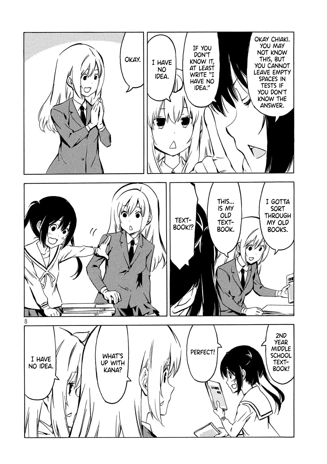 Minami-ke Chapter 355 page 8