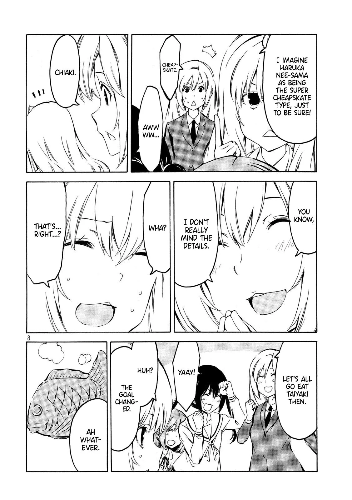 Minami-ke Chapter 359 page 8