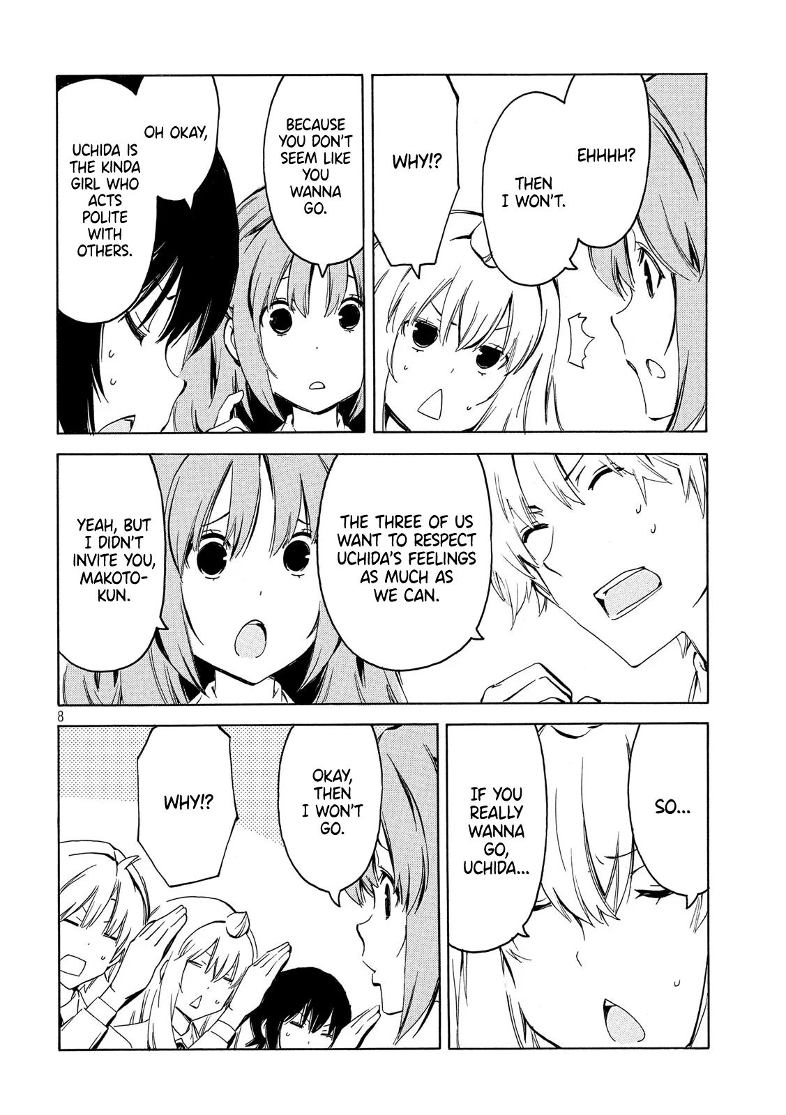 Minami-ke Chapter 364 page 8