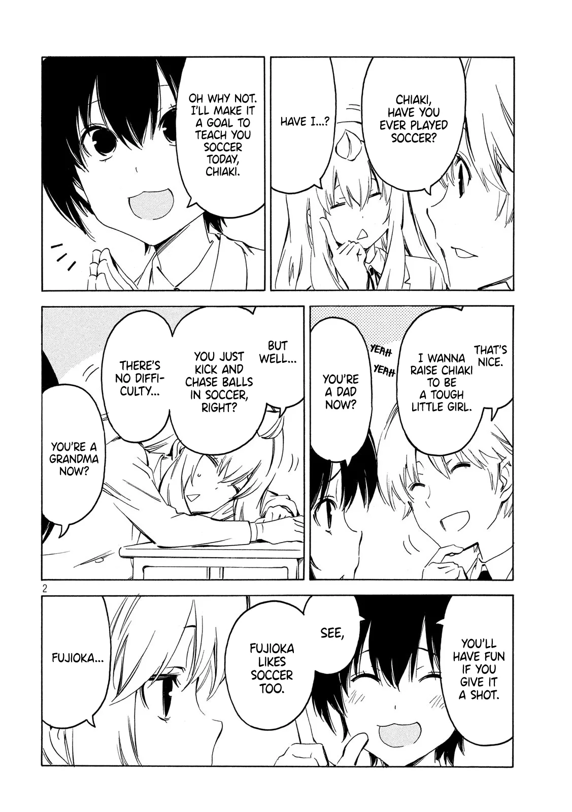 Minami-ke Chapter 364 page 2