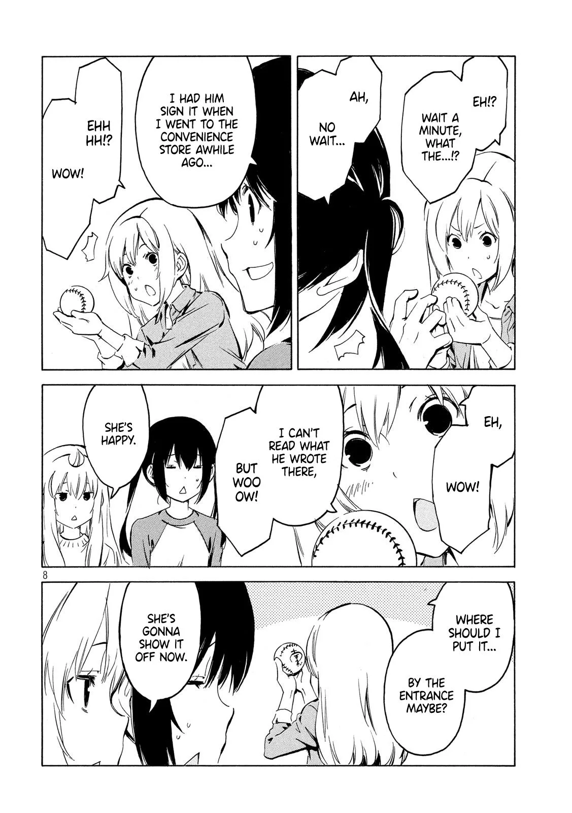 Minami-ke Chapter 365 page 8