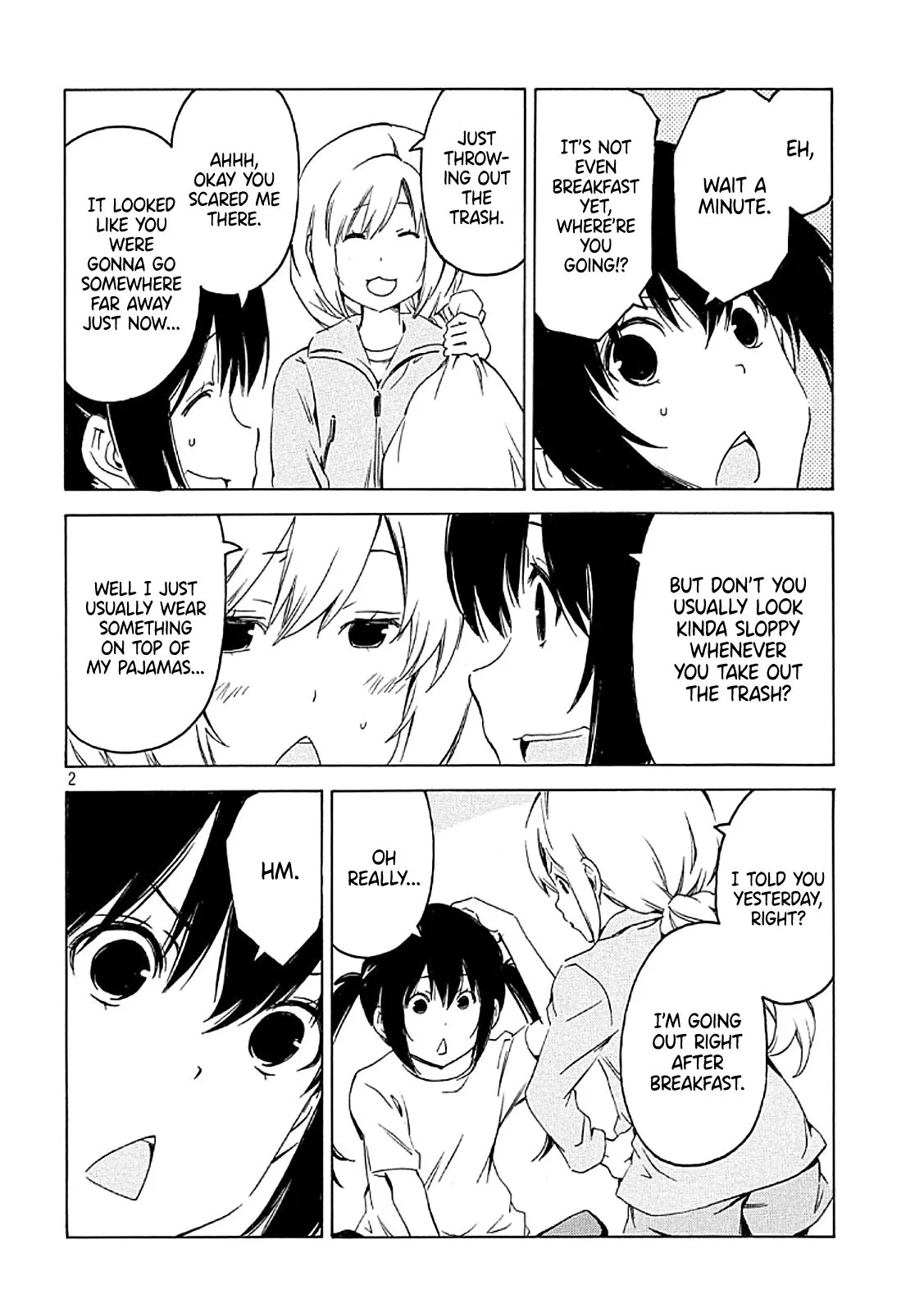 Minami-ke Chapter 368 page 2