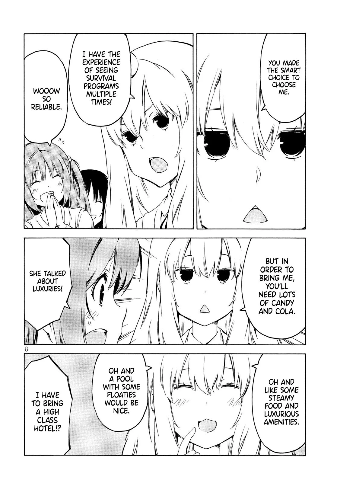 Minami-ke Chapter 369 page 8