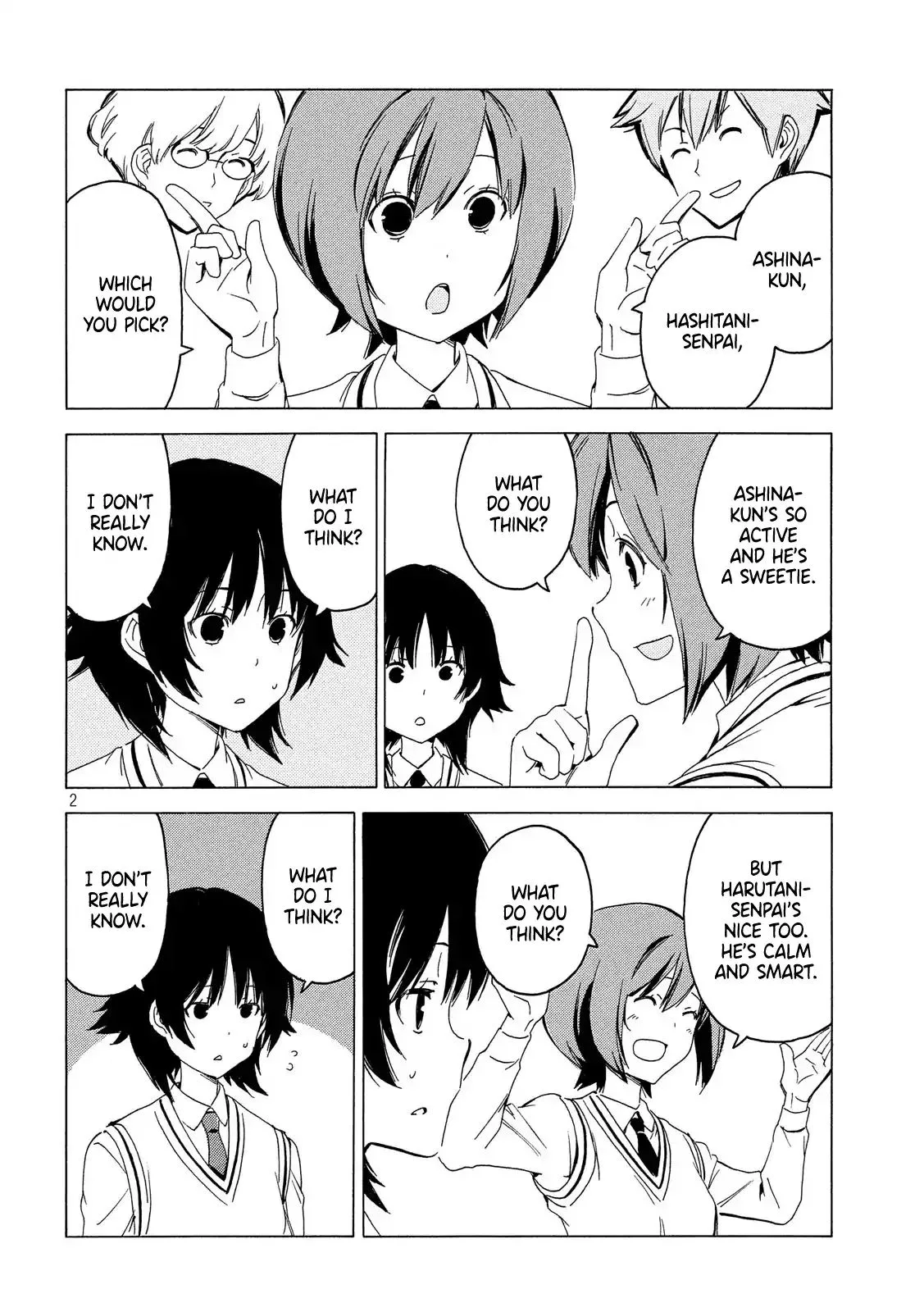 Minami-ke Chapter 374 page 2