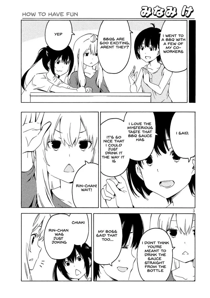 Minami-ke Chapter 396 page 3